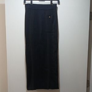 Sonia Rykiel Black Midi Skirt